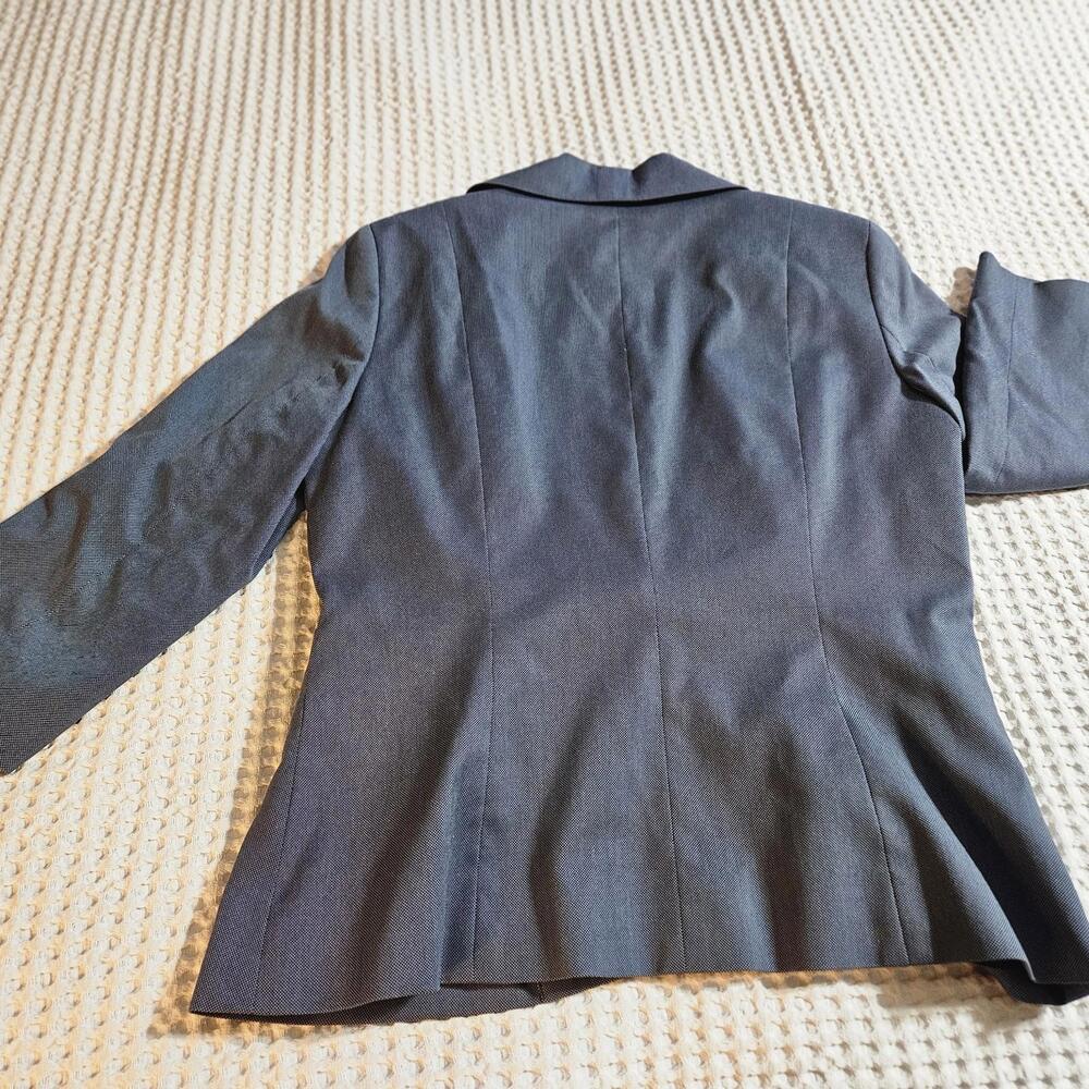 Doncaster Women's Blue 2 Pc Sz 10 Blazer & Sz 10P Pants Suit Business Career Set - Picture 9 of 16